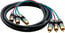 Kramer C-R3VM/R3VM-10 3 RCA Component (Male-Male) Mini Coax Cable (10') Image 1