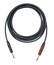 Elite Core CSI-SS-10 10ft 1/4" Instrument Cable, Straight TS On Both Ends, Black Image 1