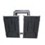 ProX T-18RSPWDST 18U, 20" Deep Shockproof Vertical Rack With Casters And Two Side Tables Image 4