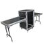 ProX T-14RSP24WDST 14U, 24" Deep Shockproof Vertical Rack With Casters And Two Side Tables Image 1