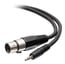 Cables To Go 41470 6' (1.8m) 3.5mm Male 3 Position TRS To Female XLR Cable Image 1