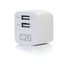Cables To Go 2-Port USB Wall Charger 22322 AC To USB Adapter, 5V 2.1A Output Image 1