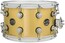 DW Performance Series 8x14" Polished Brass Snare Drum Performance Quarter-sized Lugs, TruePitch Tuning Tension Rods, And MAG Throw-off Image 1