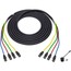 Laird Digital Cinema CAT6AXTRM4EE-250 4 Channel Cat6A Tactical Cable With RJ45 EtherCON TOP Connec Image 1