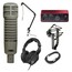 Electro-Voice Voice Over RE20 Bundle Dynamic Microphone With Boom Mic Stand And Audio Interface Image 1