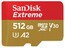 SanDisk SDSQXAV-512G-AN6MA 512GB Extreme UHS-I MicroSDXC Memory Card With SD Adapter Image 2