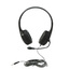 Califone KH-08GT-BK On-Ear Headset With Gooseneck Microphone, 3.5mm, Black Image 1