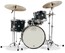 DW DDLM2004BL Design Series Frequent Flyer 4-Piece Maple Shell Pack, Black Image 1