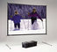 Da-Lite 88614 96" X 96" Fast-Fold Deluxe Da-Mat Projection Screen Image 1