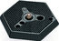 Manfrotto 030-38 Hexagonal Release Mounting Plate (3/8" Thread) Image 1