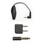 Shure EAADPT-KIT Headphone Adapter Kit With 1/4" Adapter, Airline Adapter, And Volume Control Image 1