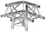 Global Truss TR-4093UL 3-Way 90 Degree Left Corner, Apex Up Left Image 1