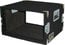 Grundorf AR6DR-BLACK 6 RU Amp Rack (with Recessed Hardware, Black) Image 1