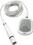 Galaxy Audio BN-218W Surface-Mount Boundary Mic, White Image 1