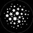 Rosco 78122 Steel Gobo, Stars 7 Image 1