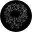 Rosco 78812 Steel Gobo, Christmas Wreath Image 1