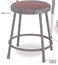 National Public Seating 6218 Stool, 18" With Hardboard Seat Image 1