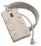 Tripp Lite TLP825 Protect It! 8-Outlet Surge Protector With Right-Angle Plugs, 25' Cord Image 1