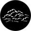 Rosco 78170 Steel Gobo, Cloud Outlines Image 1