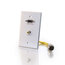 Cables To Go 42332 Wall Plate, HD15, Composite Image 1