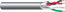 West Penn 356GY1000 1000' 4-Conductor Shielded/Unshielded Audio Cable, Gray Image 1