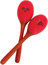 Latin Percussion CP281 CP Large Wood Maracas In Red Image 1