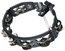 Latin Percussion LP160 Cyclops Mountable Tambourine In Black With Steel Jingles Image 1