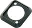 Neutrik SCDP-WHITE White D Shape Sealing Gasket Image 1