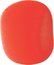 On-Stage ASWS58-R Foam Windscreen For Handheld Microphones, Red Image 1