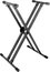 On-Stage KS8291 ERGO-LOK Double-X Keyboard Stand With Lok-Tight Construction Image 1