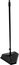 On-Stage MS7625B 33-61" Hex Base Quarter Turn Threadless Microphone Stand, Black Image 1