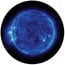 Rosco 86671 Glass Gobo, Blue Corona Image 1