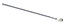 Williams AV ANT 028 39" Telescoping Whip Antenna With Swivel Connector Image 1