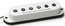 Seymour Duncan SSL-3 HotStratwWhiteCover Single-Coil Guitar Pickup, Hot Strat W/White Cover Image 1