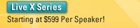 Big Speaker Deals - EV Live X Series