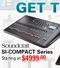 Soundcraft SI-COMPACT Series Mixers