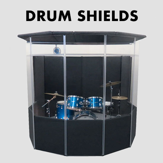 ClearSonic - Drum Shields
