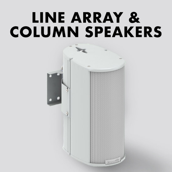 Community - Line Array and Column Speakers