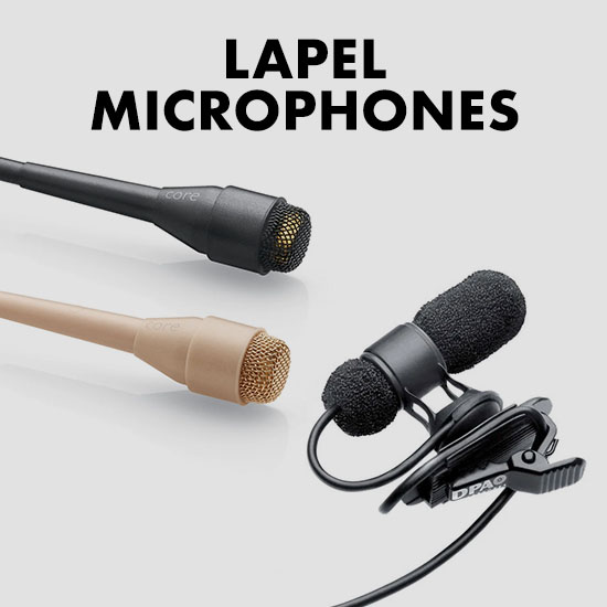 DPA Lapel Microphones