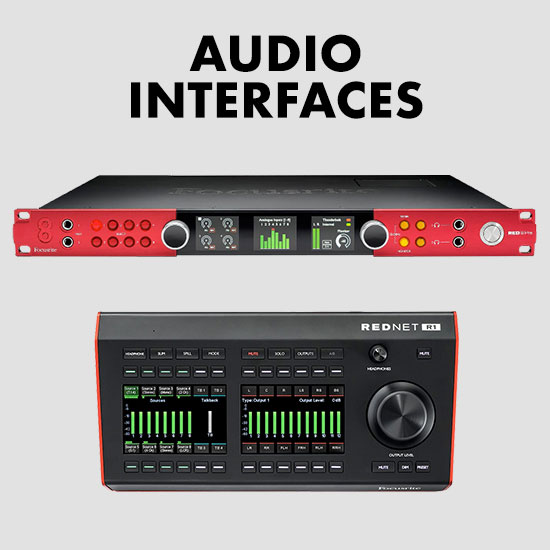 Focusrite Pro - Audio Interfaces