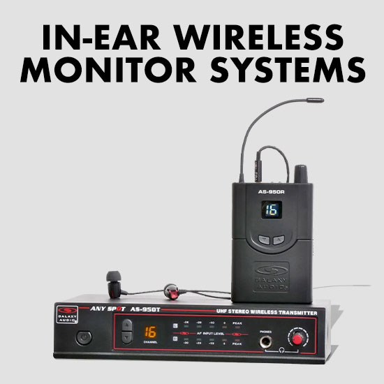 Galaxy Audio - In-Ear Wireless Monitor Systems