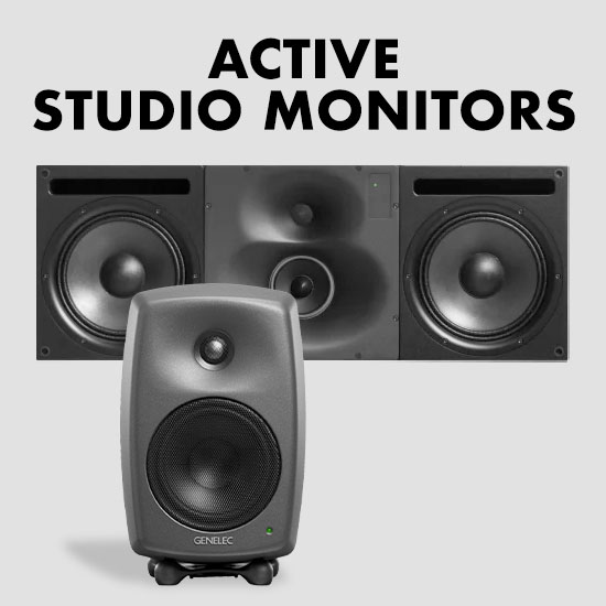 Genelec Active Studio Monitors