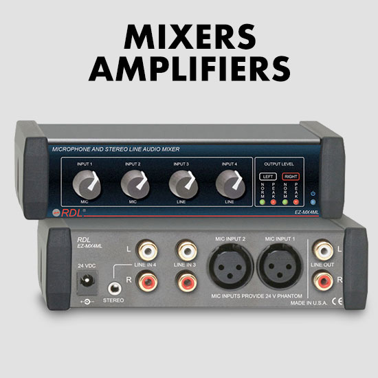RDL - Mixers Amplifiers