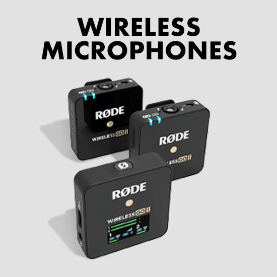 R&Oslash;DE Wireless Microphones