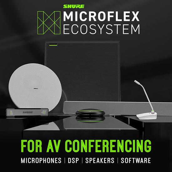 Shure Microflex Conferencing Solutions