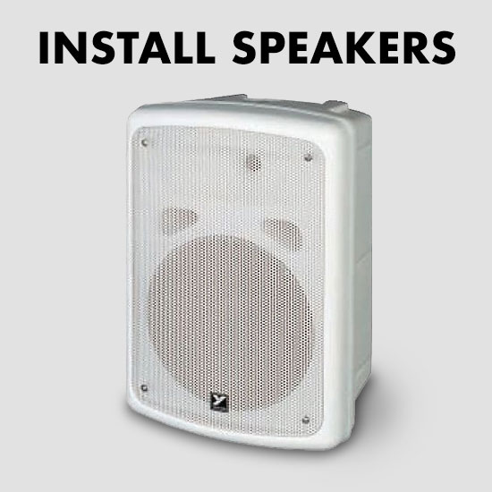 Yorkville - Install Speakers