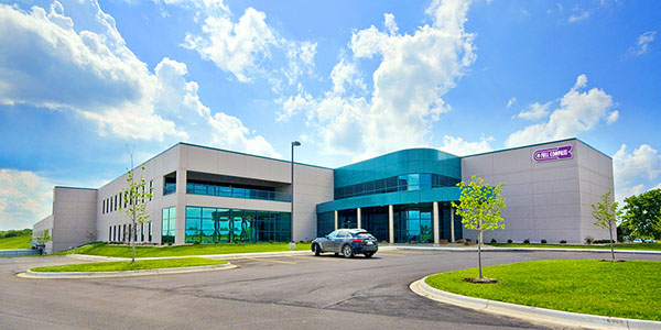 Exterior view of Full Compass Systems office building