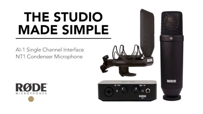 Introducing the RØDE AI-1 USB Audio Interface