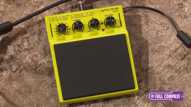 Roland SPD::ONE Digital Percussion Pads – Overview