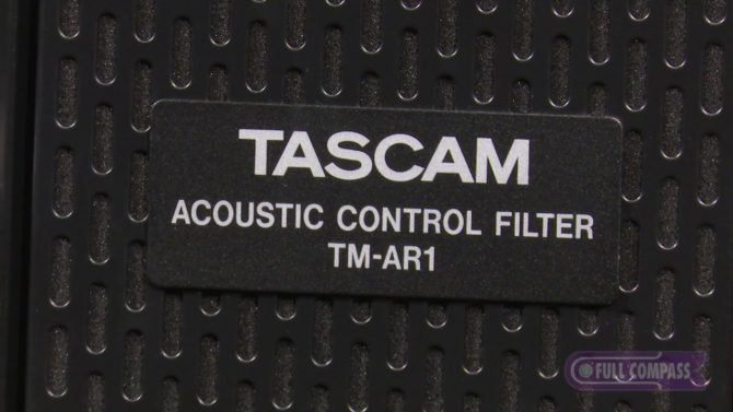 Tascam TM-AR1 Acoustic Control Filter Overview